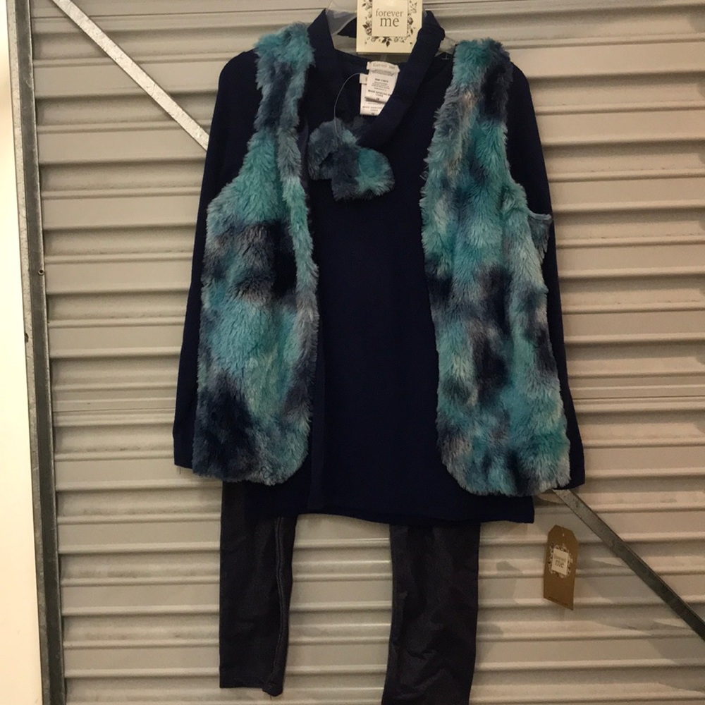 NWT forever me girls multi piece set
